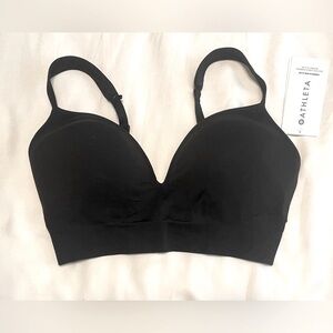 Athleta Embrace Black Bra NWT